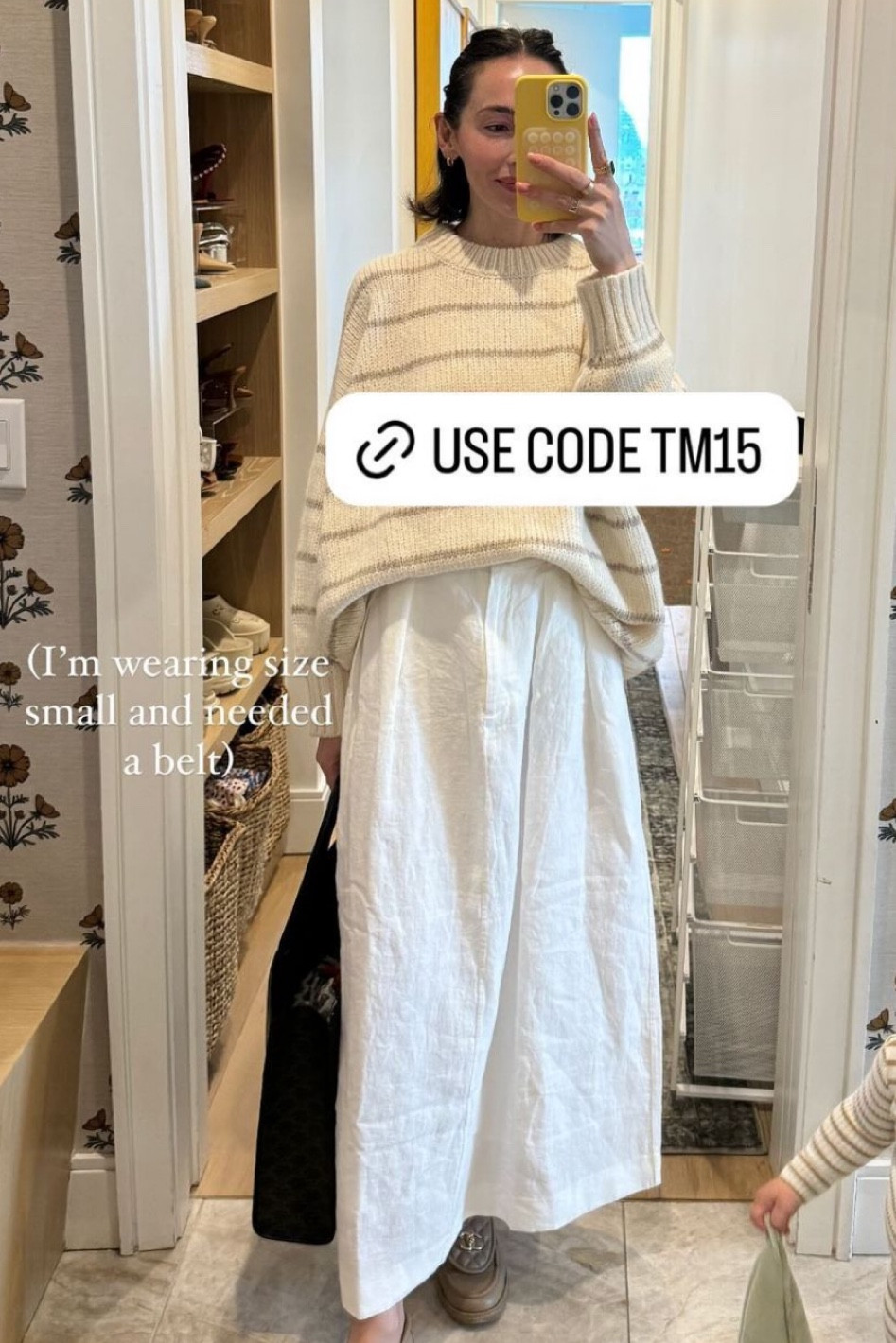 I’m obsessed with this Jenni Kayne skirt! 