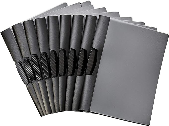 Amazon Basics Report Folder Cover with Clip, Pack of 10 | Amazon (US)