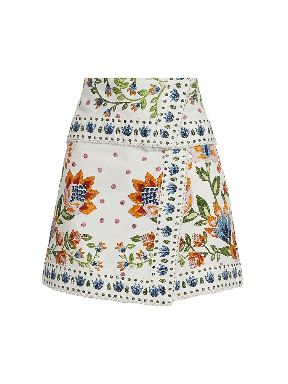 Women's Summer Garden Miniskirt - Summer Garden Sand - Size XL - Summer Garden Sand - Size XL | Saks Fifth Avenue