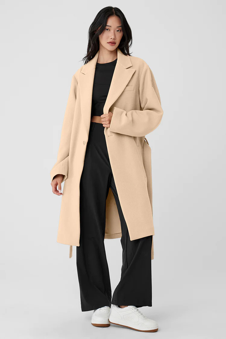 Wool Gameday Overcoat | Alo Yoga (US)