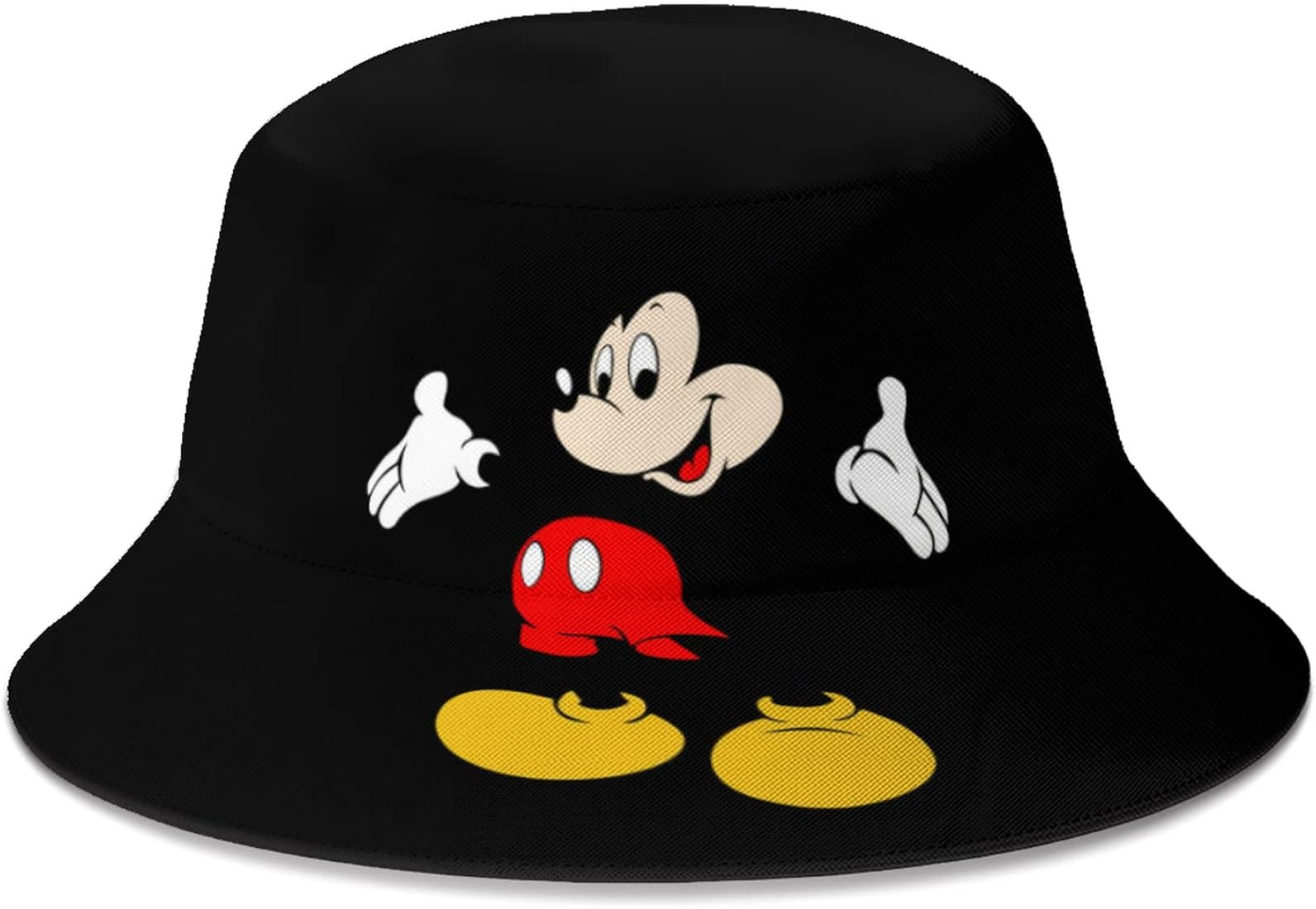 Cartoon Mouse Bucket Hat for Woman Men, Packable Reversible Cute Sun Hat Packable Fisherman Cap | Amazon (US)