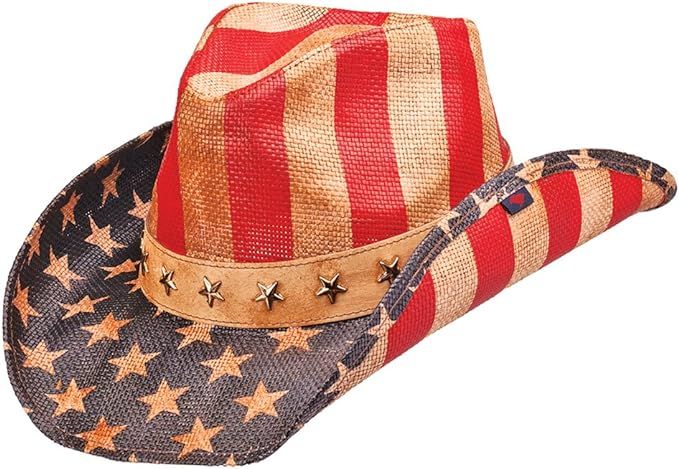 Peter Grimm Justice Drifter Hat - Antiqued American Flag | Amazon (US)