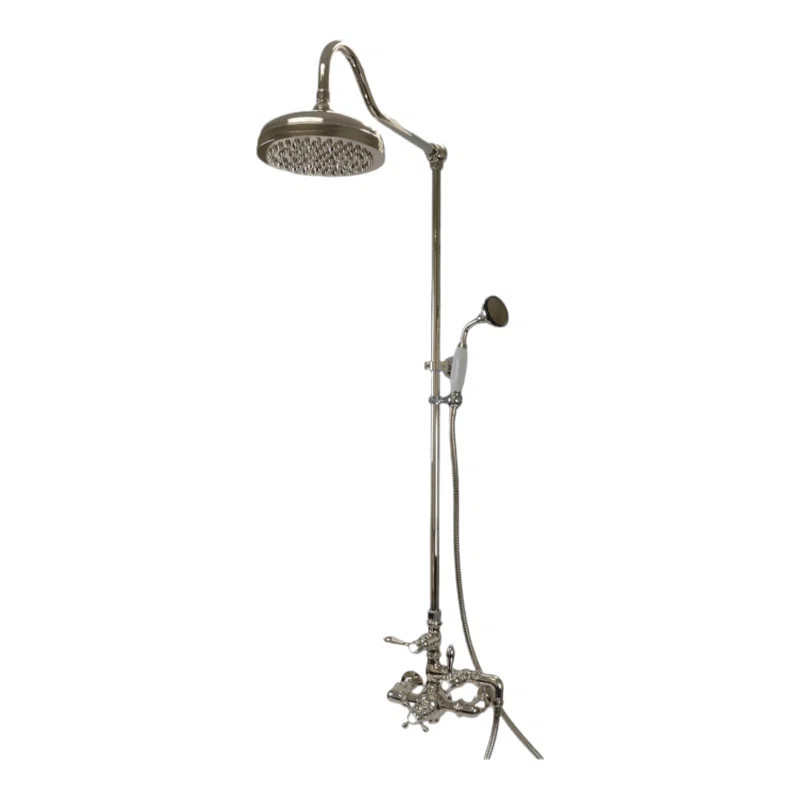 Thermostatic Exposed Complete Shower System with Handheld Shower | Wayfair North America