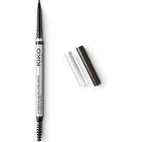 KIKO Milano Micro Precision Eyebrow Pencil 0.05g (Various Shades) - 06 Black | Look Fantastic (UK)