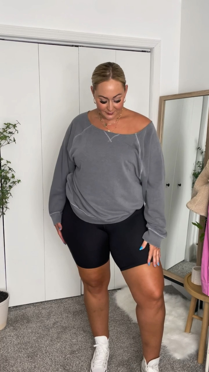 Comfy casual outfit, travel outfit, errands outfit, summer to fall transition outfit, back to school outfit 

#LTKcurves #LTKstyletip #LTKunder50