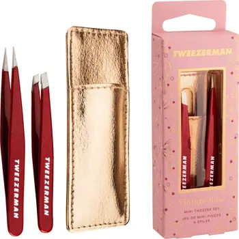 TWEEZERMAN Vintage Rose Mini Tweezer Set with Case $35 Value | Nordstrom | Nordstrom