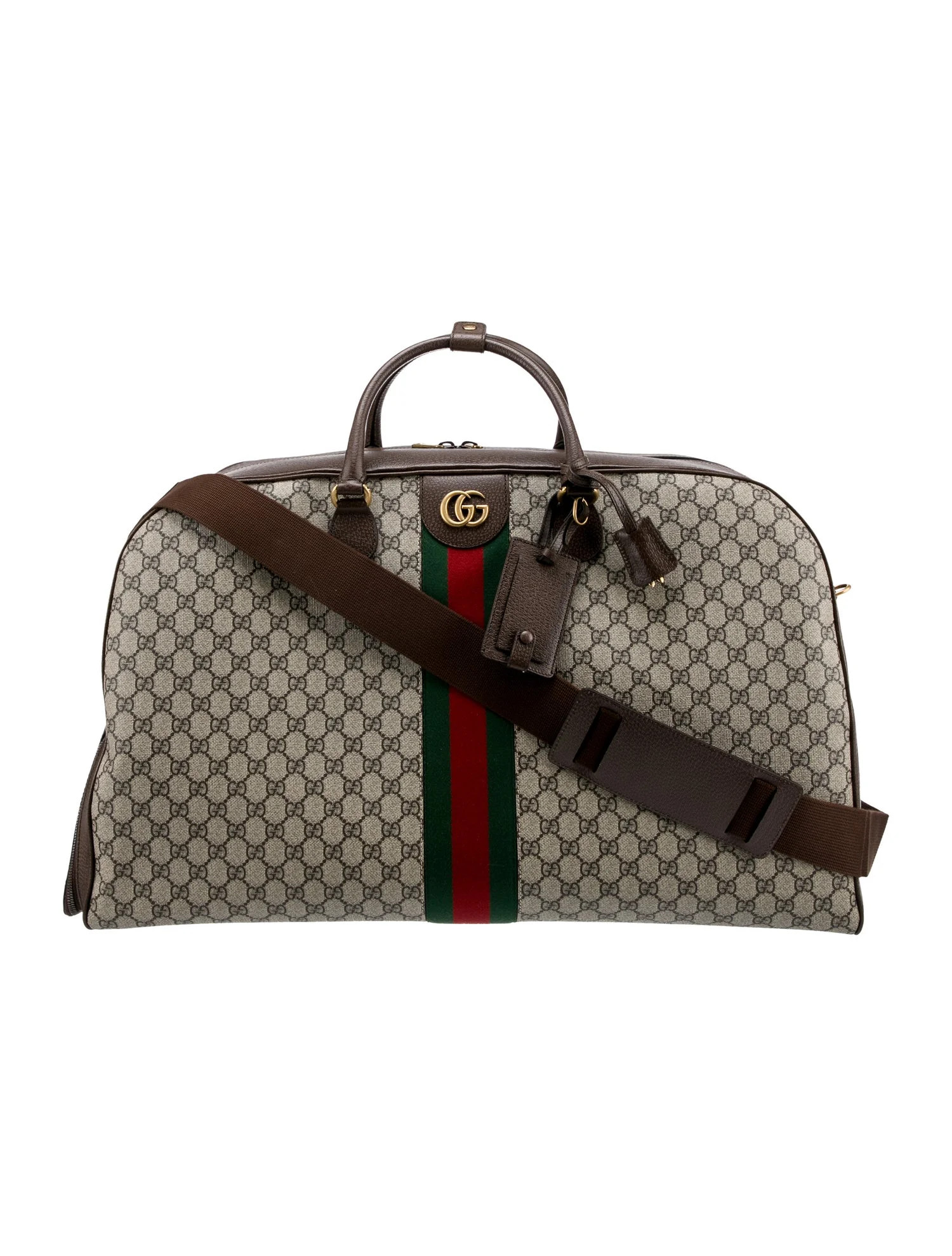 GG Supreme Large Savoy Bowling Bag | The RealReal