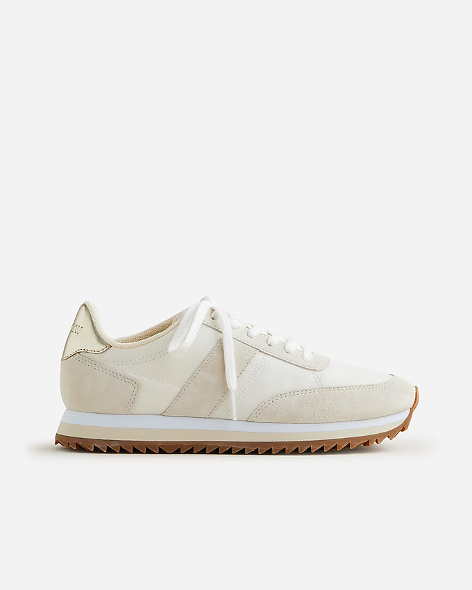 J.Crew trainers in metallic | J. Crew US