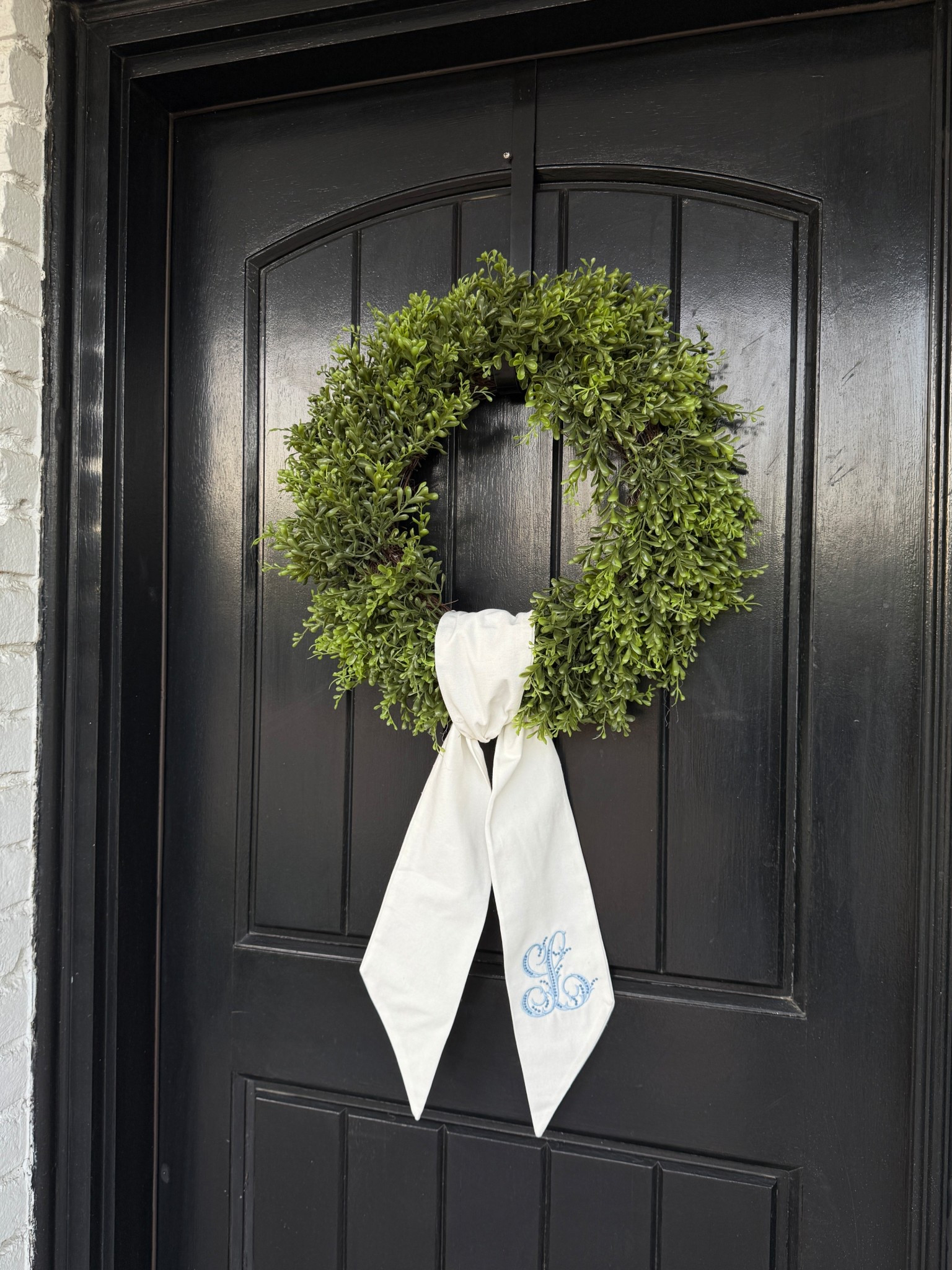 Embroidered wreath sashes by Olivia G Dallas ✨ 

#LTKWatchNow #LTKHome #LTKSeasonal