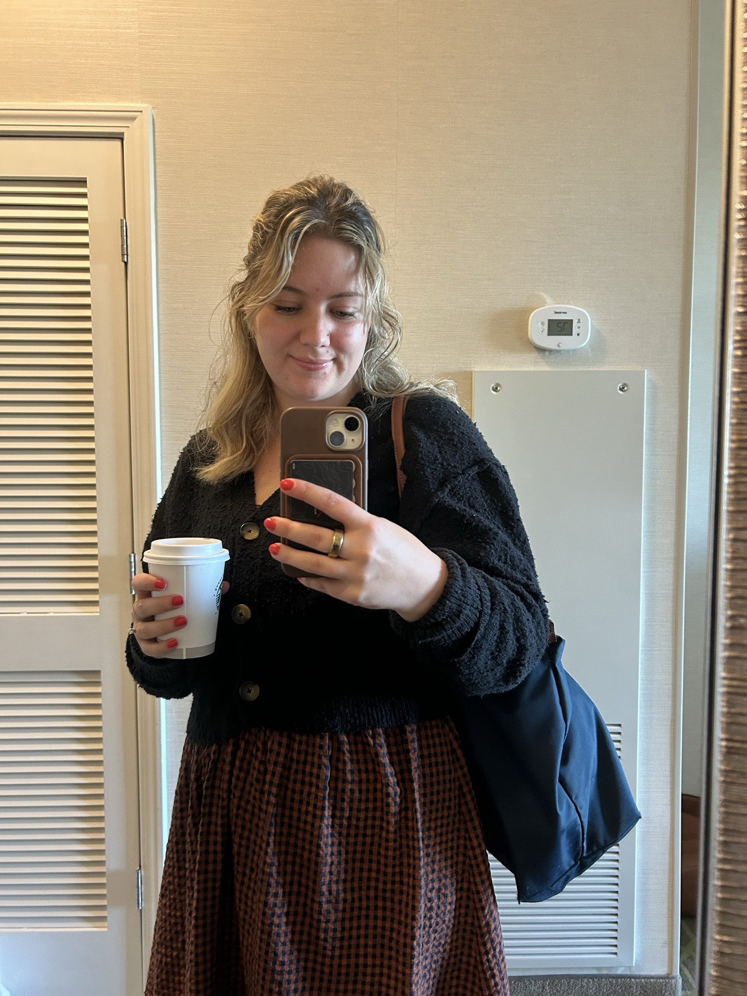 Ready for a cozy morning! Black sweater from free people, brown and black plaid from tj Maxx for a cute cozy fall outfit. 

Ootd, mom outfit, fall outfit

#LTKgrwm #LTKmomlife #LTKootd