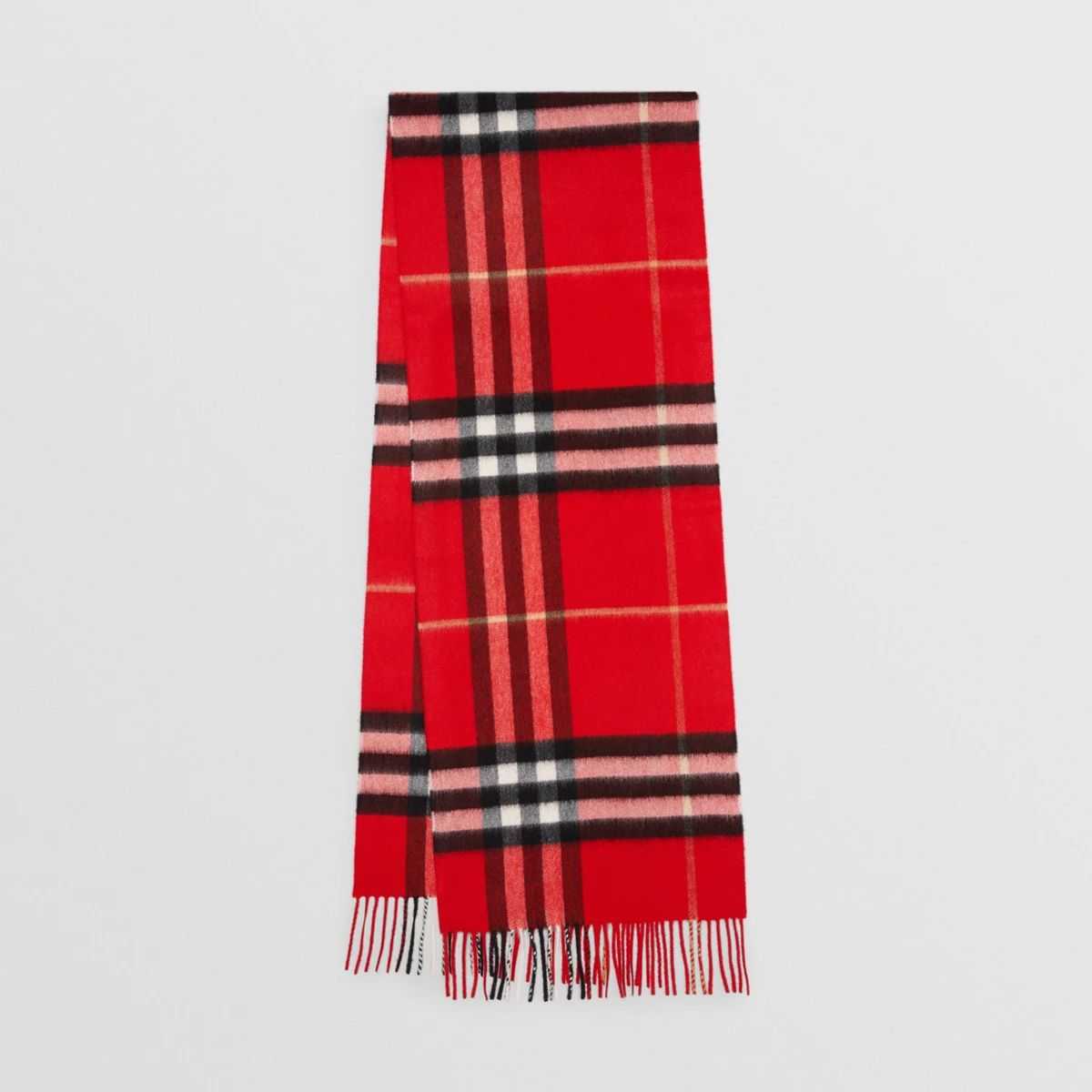 Burberry The Classic Check Cashmere Scarf, Red | Burberry (US)