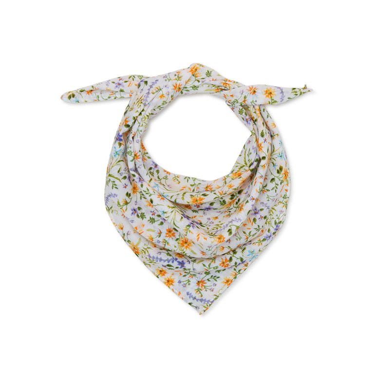 Time and Tru Ditsy Botanical Bandana | Walmart (US)
