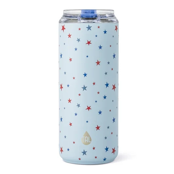 TAL 18oz Stainless Steel Tall Boy Tumbler, Stars | Walmart (US)