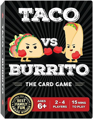 Taco vs Burrito Family Board Games for Kids 6-8, 8-12 & Up - Fun Travel Family Card Games for Eve... | Amazon (US)