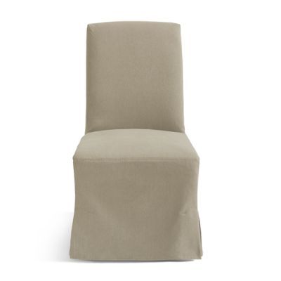 Ava Slipcovered Dining Side Chair | Grandin Road | Grandin Road