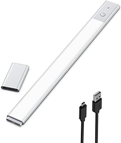 EZVALO LED Closet Light, 48LED Battery Operated Lights Motion Sensor Light Rechargeable Under Cab... | Amazon (US)