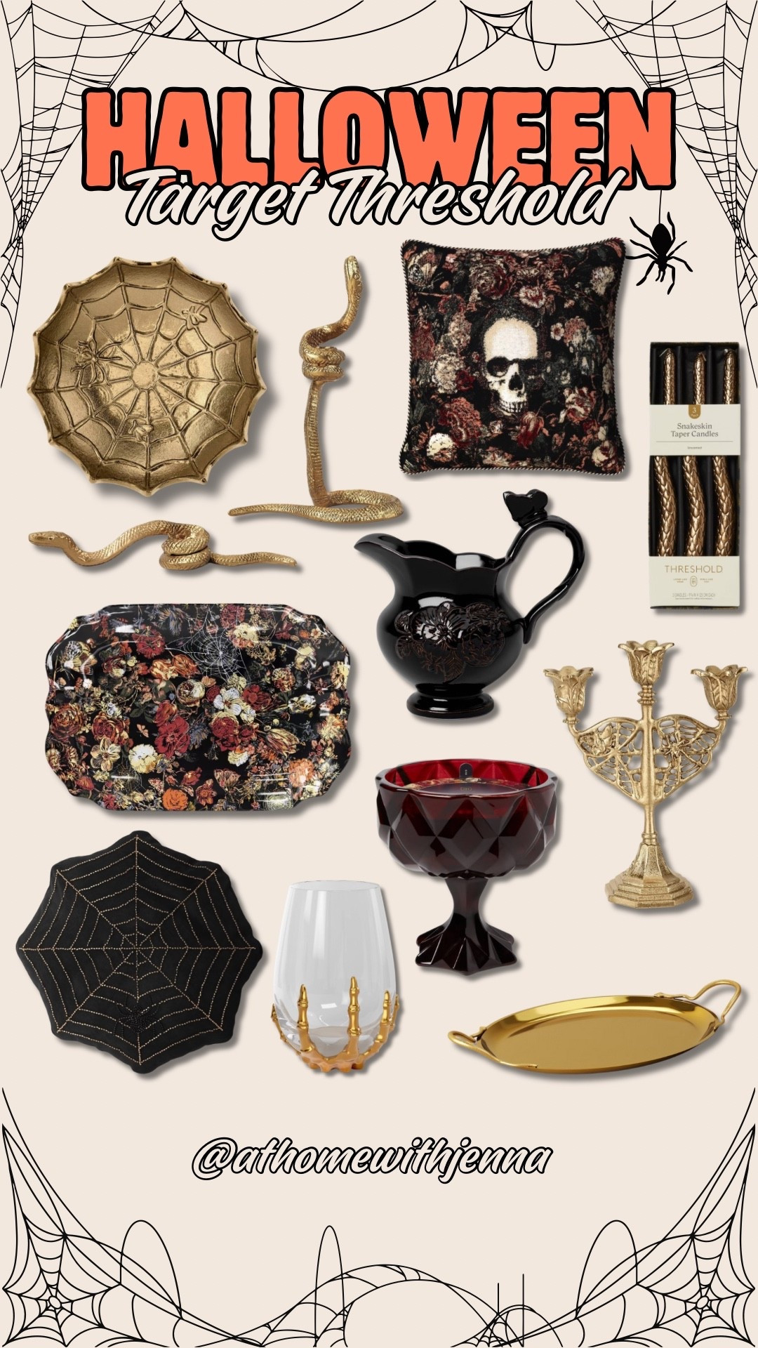 🕯️ Threshold Halloween = classy, moody, festive perfection. Target did it again! #HalloweenDecor #targetfinds

#LTKSeasonal #LTKHome #LTKParties