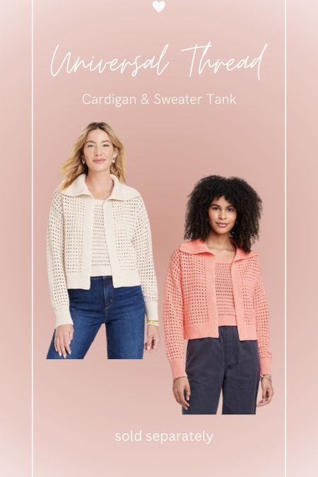New at Target 🎯 Cardigan & Sweater Tank!

#LTKunder50 #LTKstyletip #LTKFind