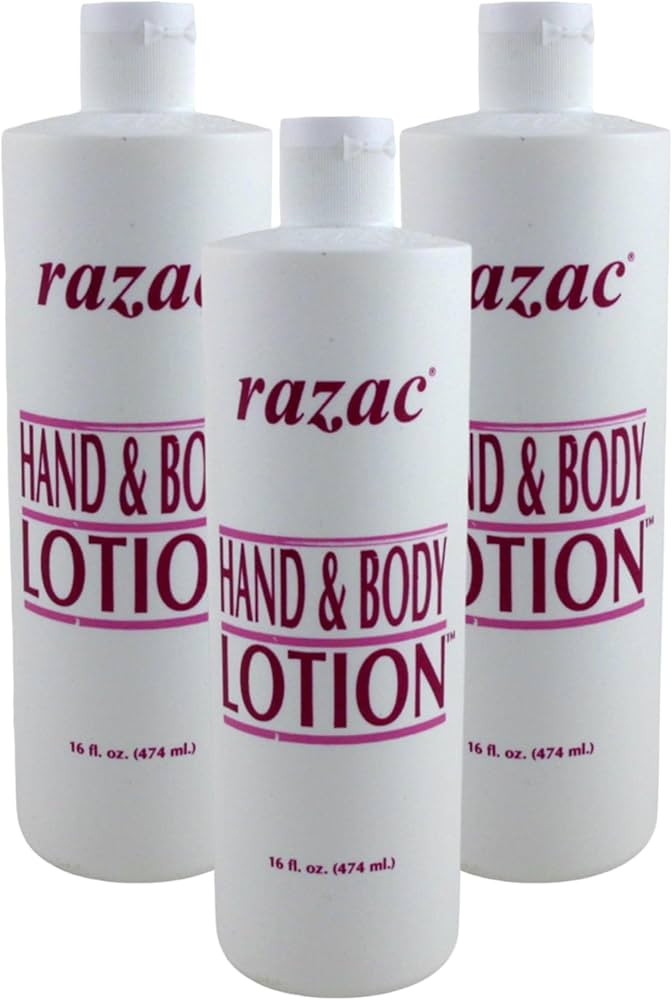 Razac Hand & Body Lotion 16oz (3 Pack) | Amazon (US)