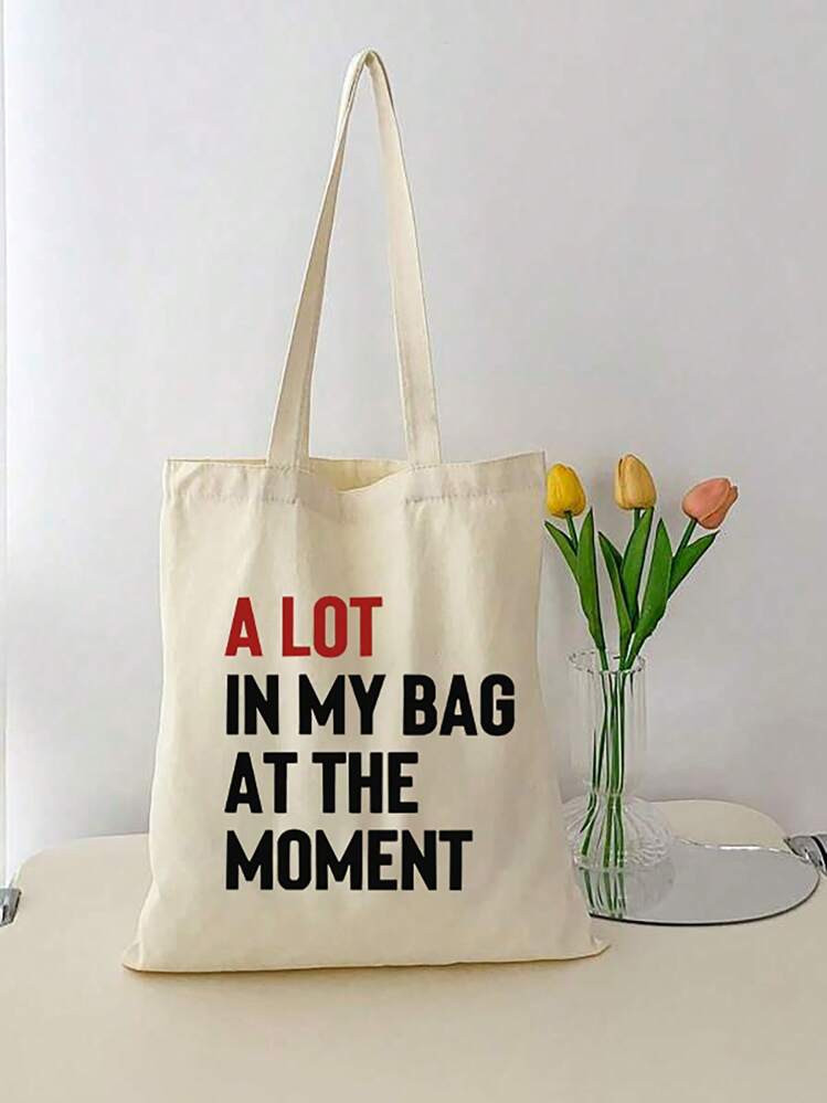 "A Lot In My Bag At The Moment"  Inspired Printing Gift For Fan,Travel Toiletry Bag  The Work Bag... | SHEIN