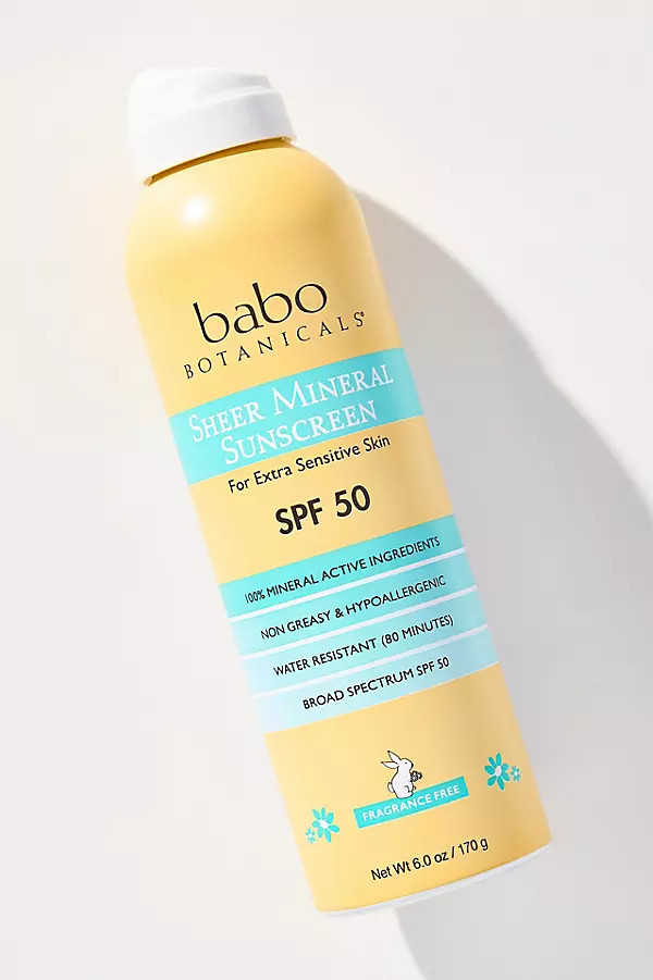 SPF 50 Super Shield Mineral Sunscreen Spray | Anthropologie (US)
