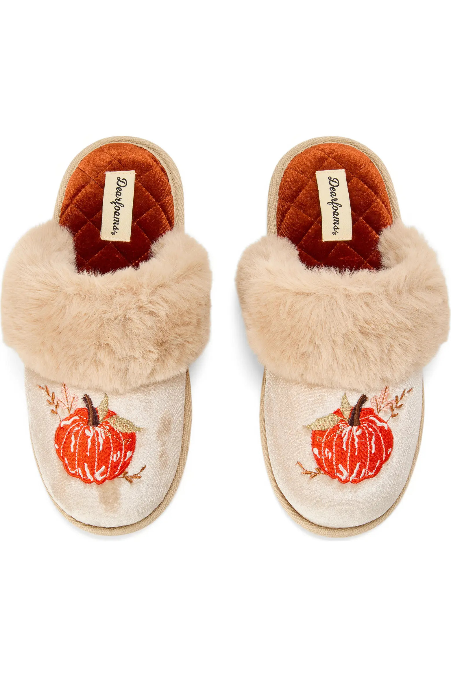 Halloween Velour Scuff Slippers (Women) | Nordstrom | Nordstrom