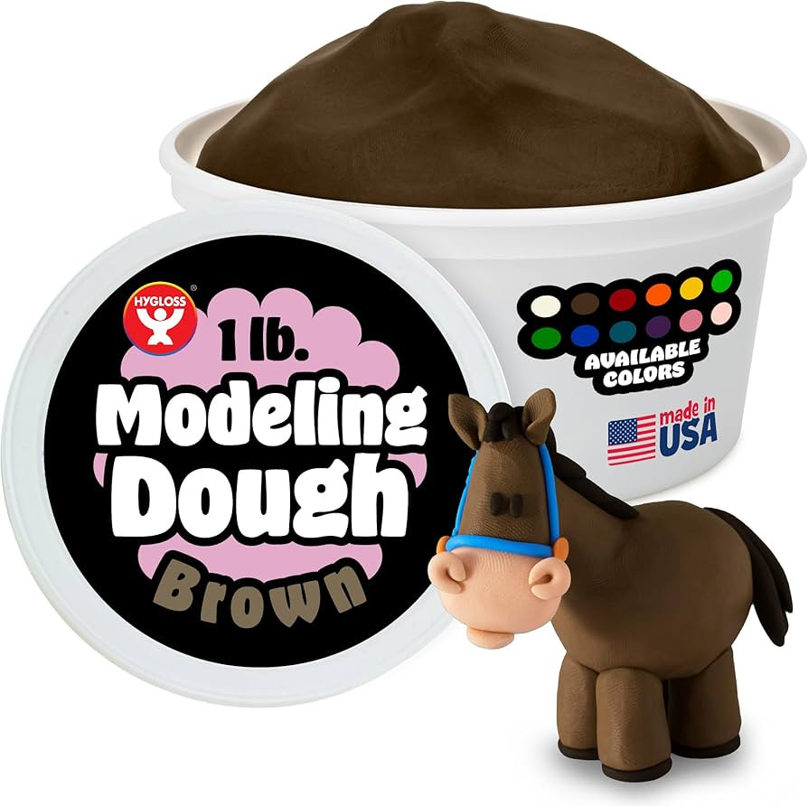 Hygloss Play Modeling Dough for Kids – Safe & Non-Toxic Sensory Dough for Arts and Crafts – 1... | Amazon (US)