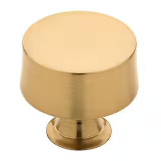 Liberty Drum 1-1/4 in. (32 mm) Champagne Bronze Round Cabinet Knob-P35538C-CZ-CP - The Home Depot | The Home Depot