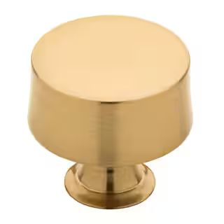 Liberty Drum 1-1/4 in. (32 mm) Champagne Bronze Round Cabinet Knob-P35538C-CZ-CP - The Home Depot | The Home Depot
