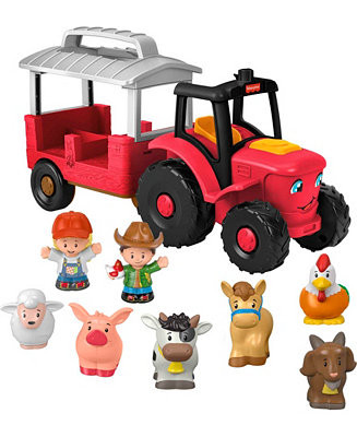 Little People Fisher Price Tractor or Train Gift Set - Macy's | Macy's