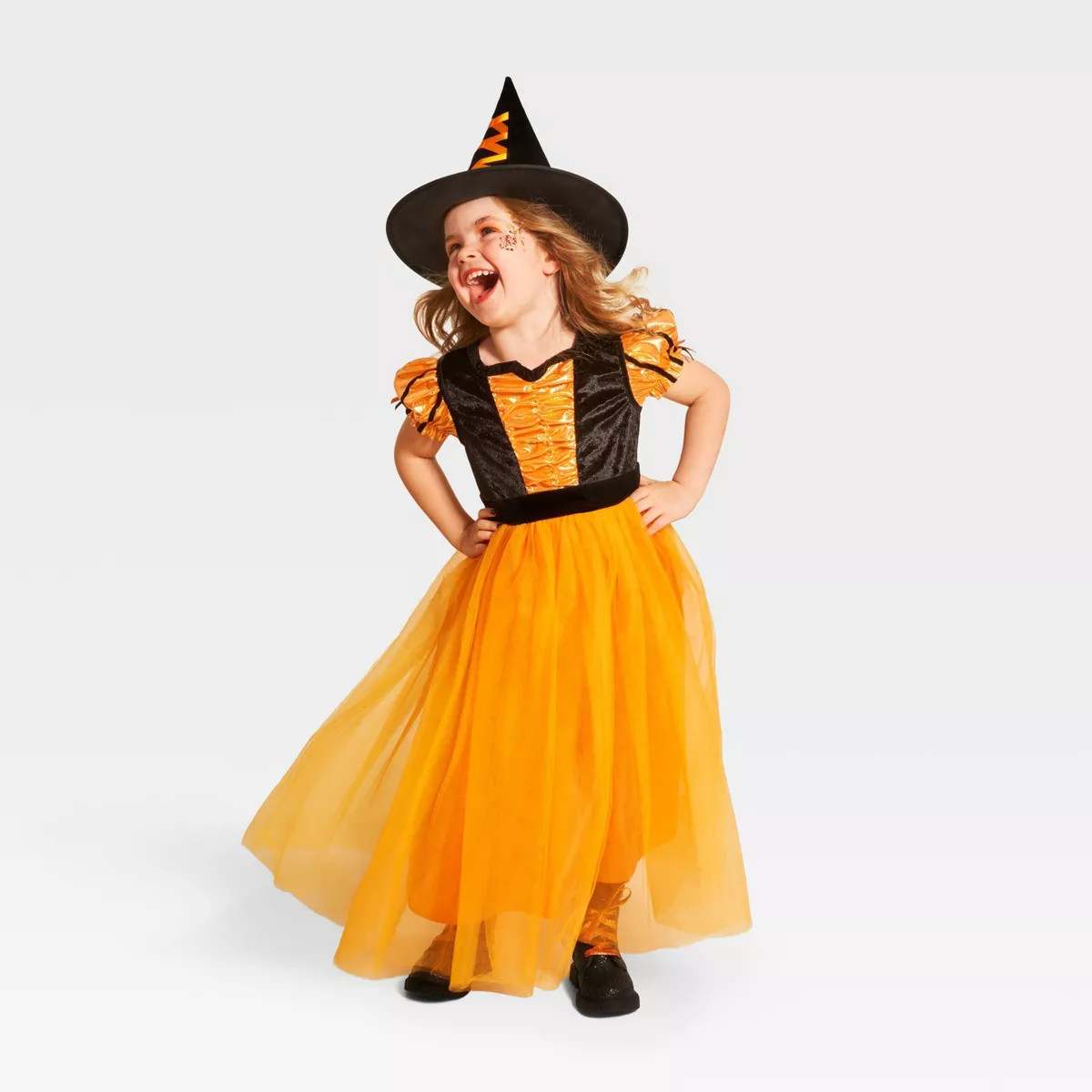 Toddler Fancy Witch Halloween Costume Dress with Hat - Hyde & EEK! Boutique™ | Target