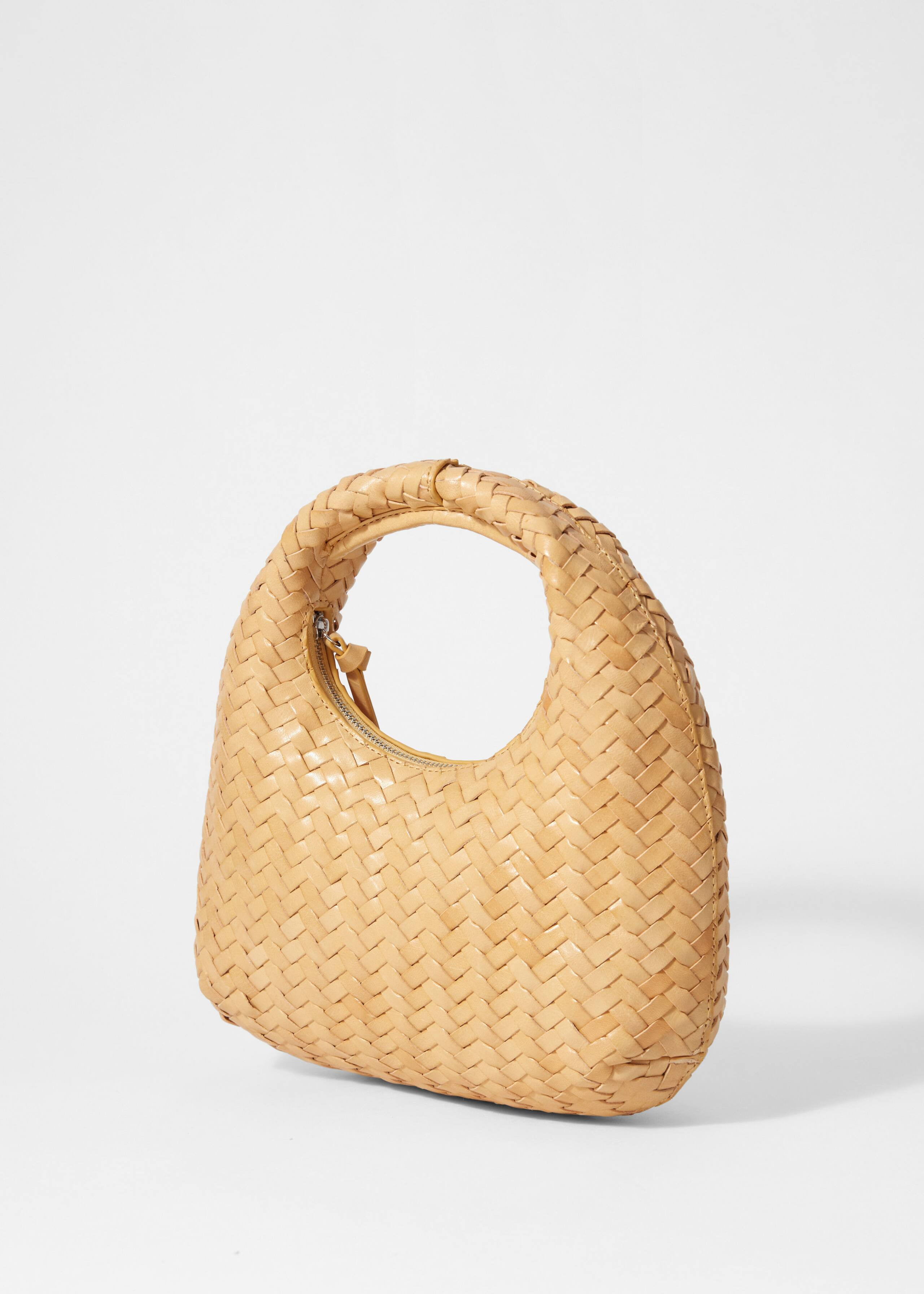 Small Braided-Leather Bag - Yellow - Bags - & Other Stories GB | & Other Stories UK