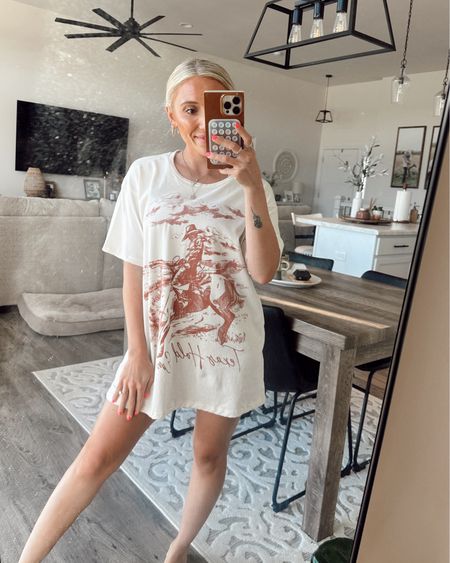 free people graphic tee - western style 

throw this on with denim shorts & boots and you’re good to go 🤠

#LTKFindsUnder100 #LTKSummerSales #LTKxNSale