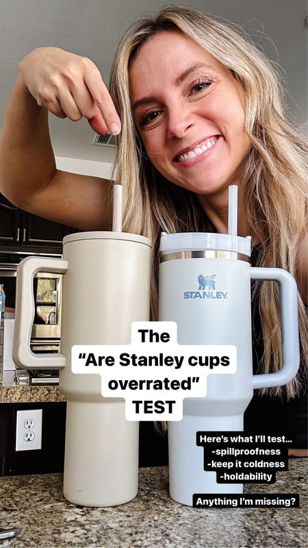 I ordered a Stanley and an Amazon dupe to test how similar they are! Love both cups!! 

#LTKstyletip #LTKfamily #LTKhome