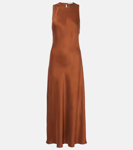 Valencia silk twill maxi dress | Mytheresa (US/CA)
