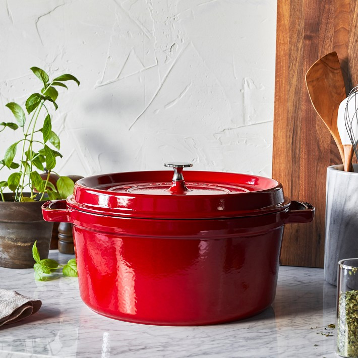 Staub Enameled Cast Iron Round Dutch Oven | Williams-Sonoma