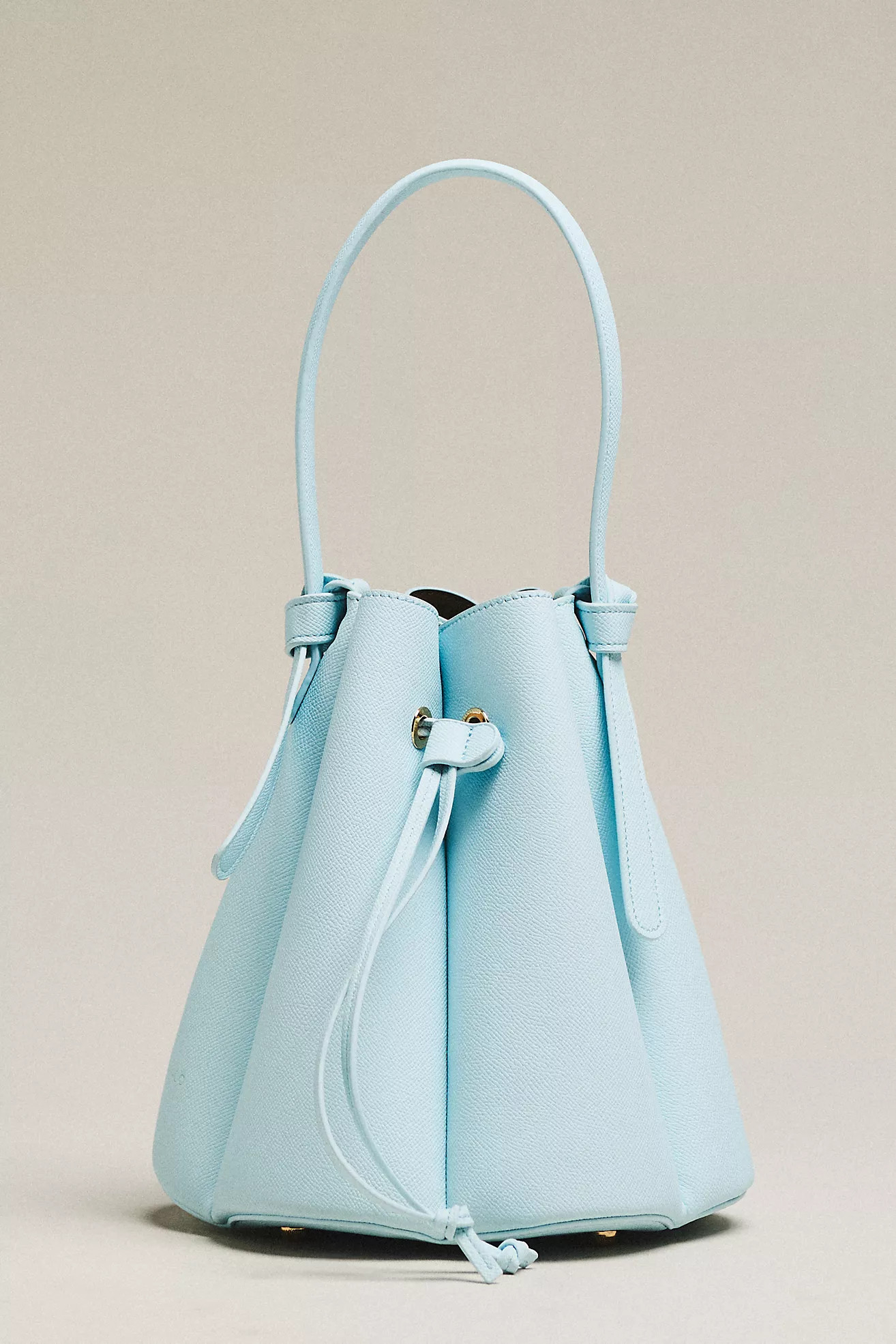 Melie Bianco Cinched Vegan Leather Bucket Bag | Anthropologie (US)