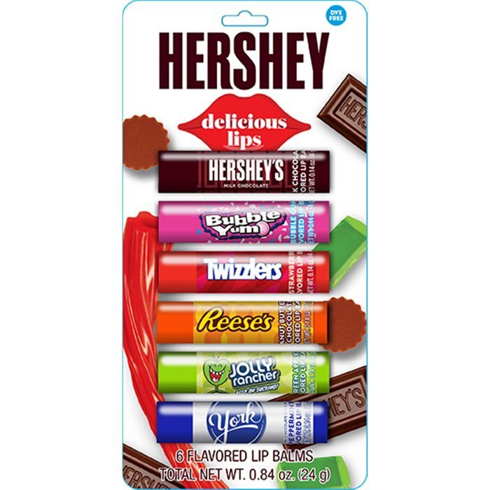 Hershey's Lip Balm Cosmetic Set - 6ct/0.84oz | Target