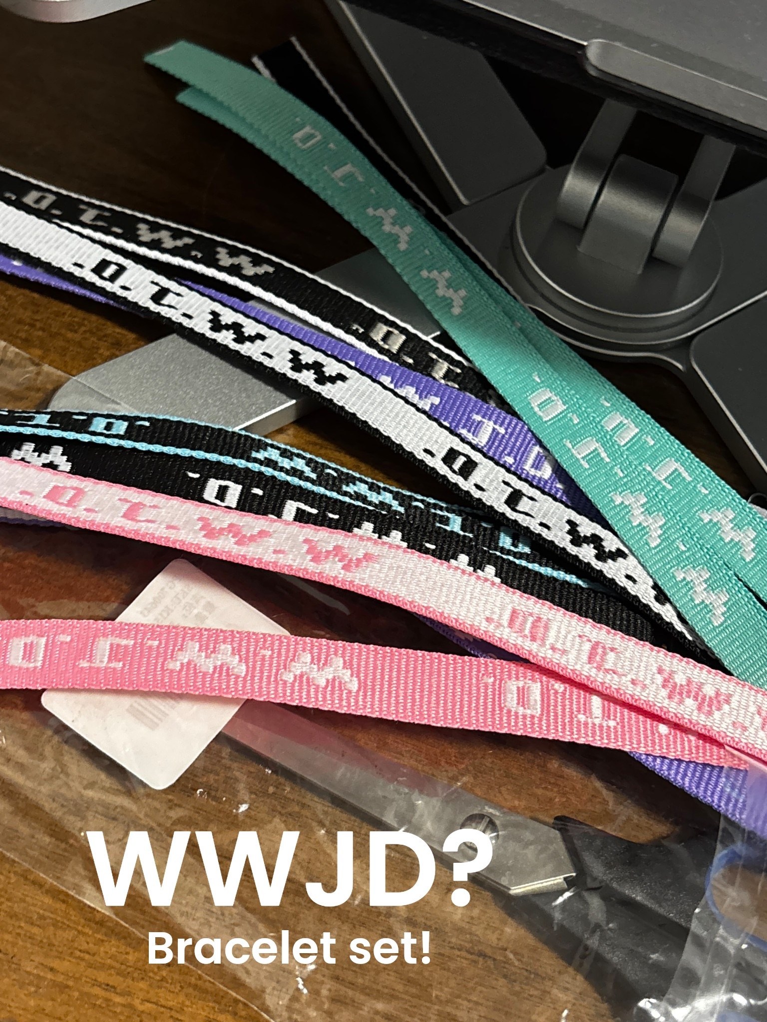 Christian cute church bracelets! Wearing them to camp 