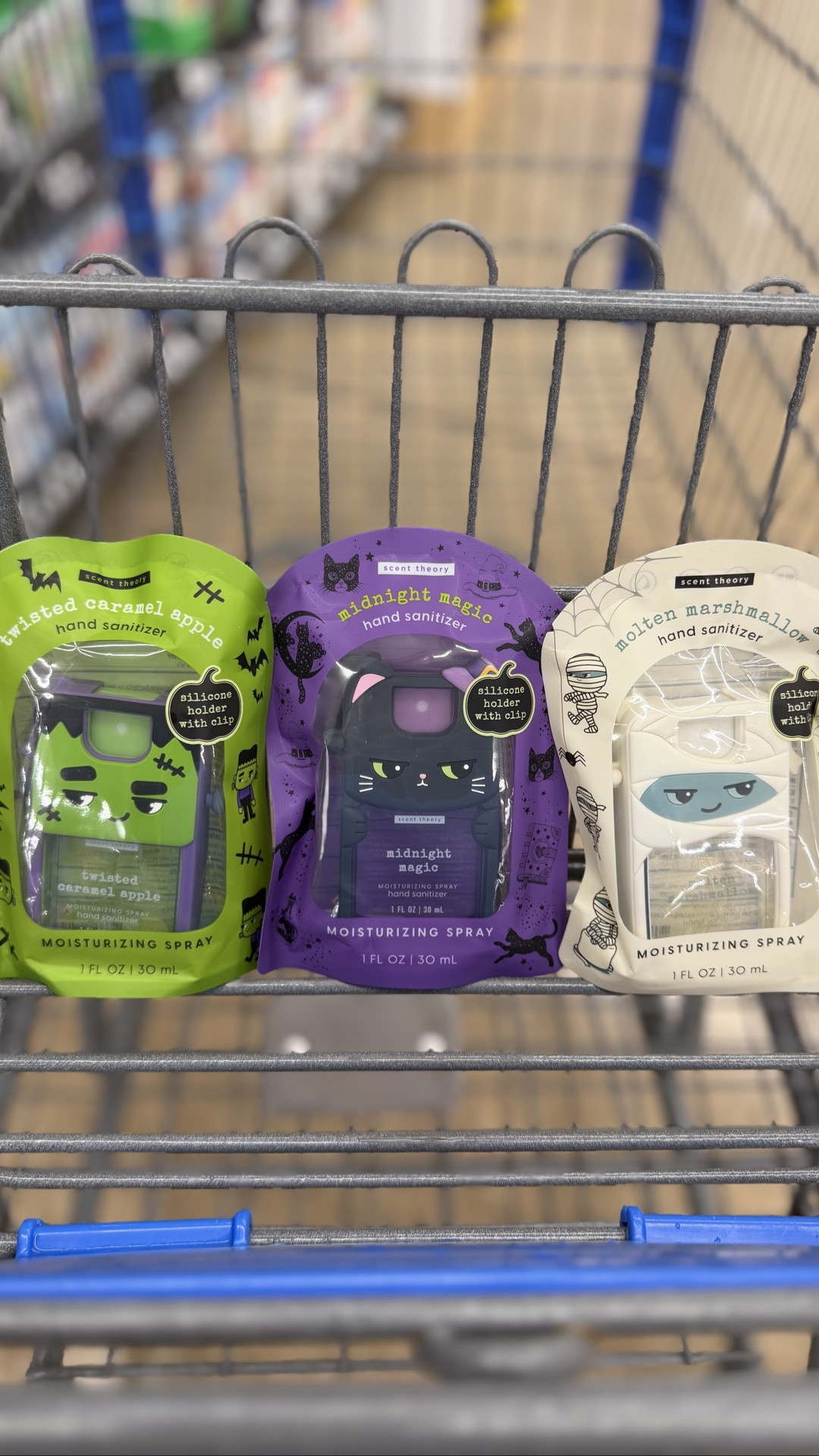 New finds @Walmart , Scent Theory Halloween edition !🕸️🐈‍⬛

Go check them out, they are perfect for adding to your kid Boo baskets ! 🤩

Links here for easy access 🔗🎃