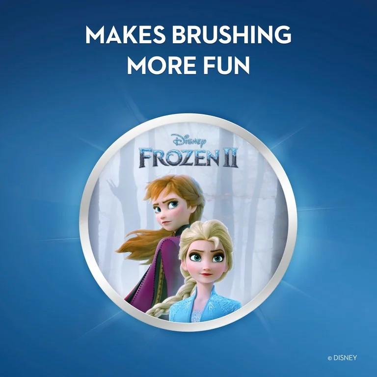 Oral‑B Kids Toothbrush, Pro‑Health Battery Powered Kids Toothbrush, Disney’s Frozen, Soft B... | Walmart (US)
