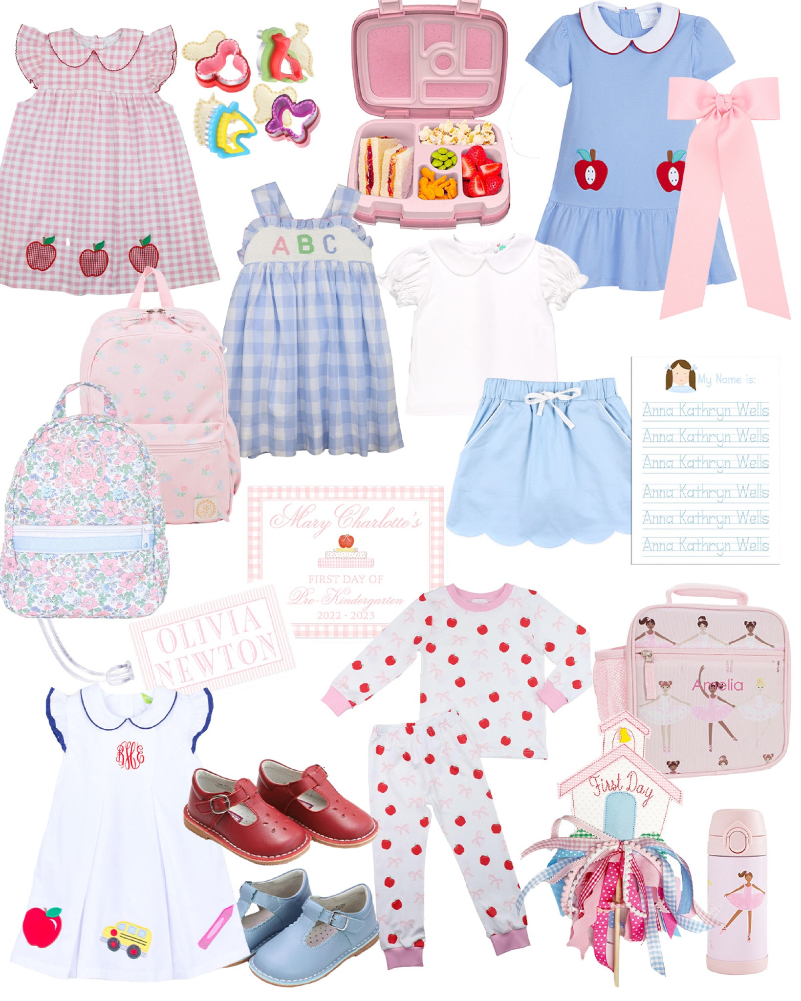 Classic back to school for little girls! 

#LTKkids #LTKBacktoSchool
