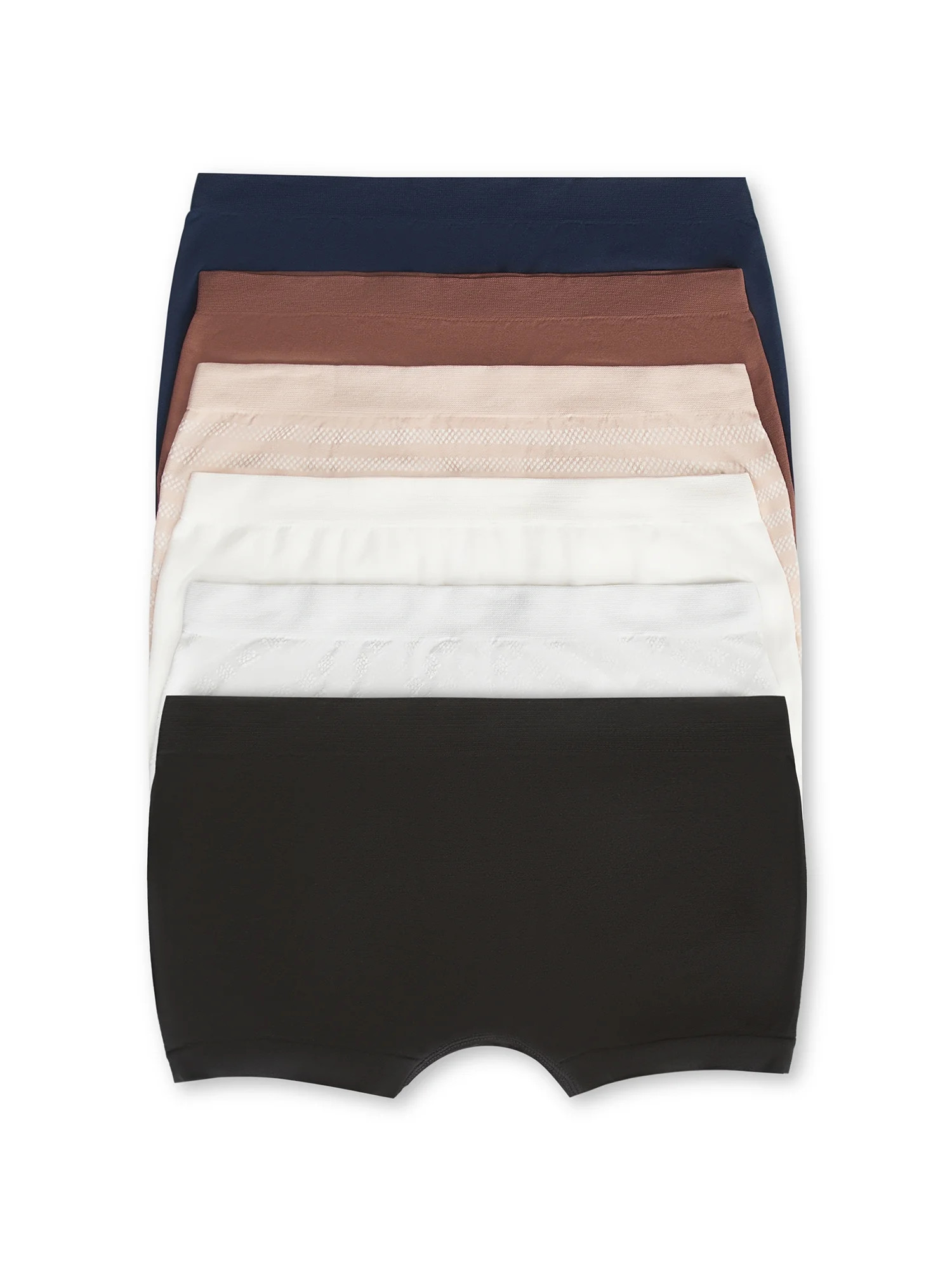 Joyspun Women's Seamless Boyshort Panties, 6-Pack, Sizes XS to 3XL | Walmart (US)