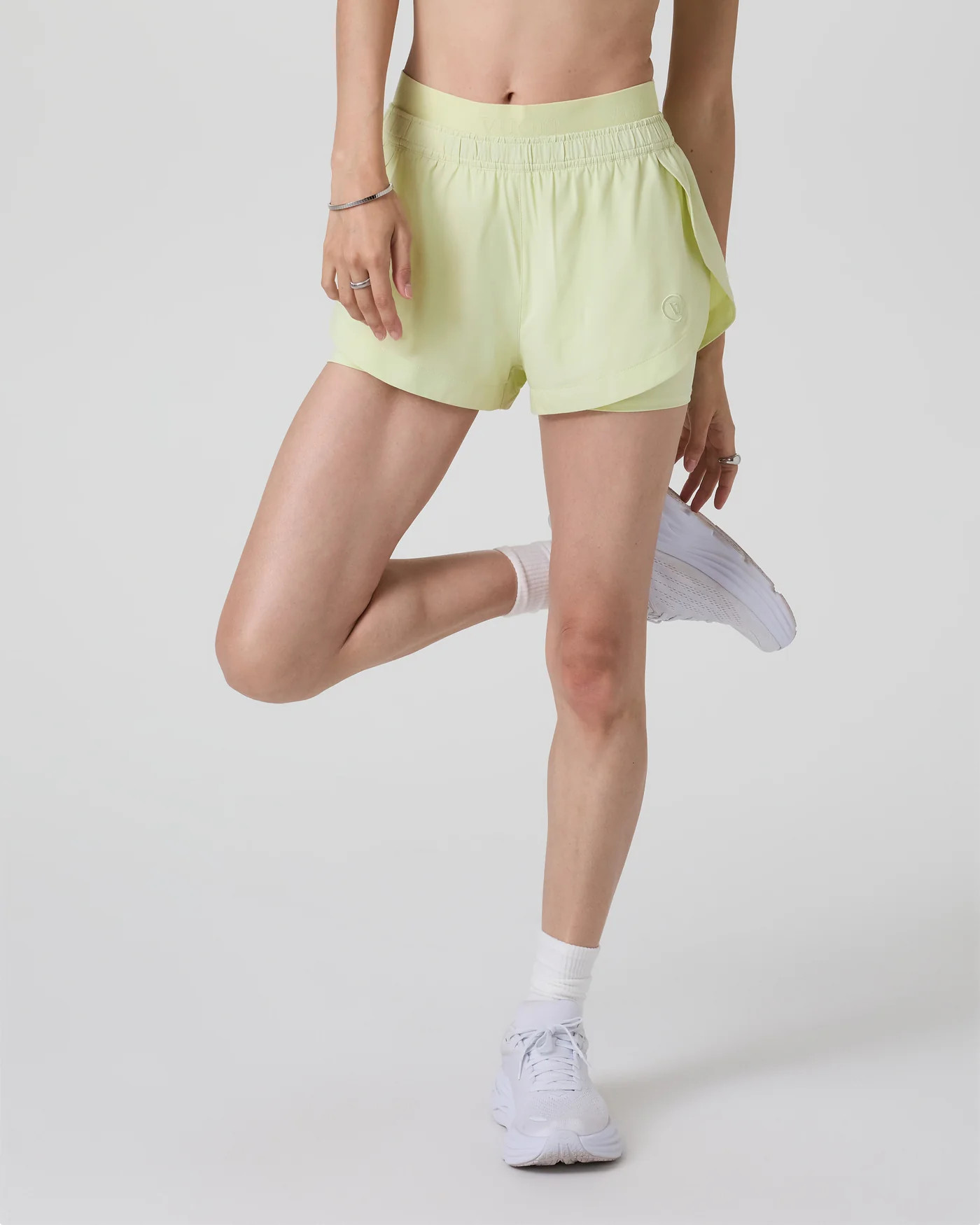 Luna Short 2" | Women's Lemongrass Running Shorts | Vuori | Vuori Clothing (US & Canada)