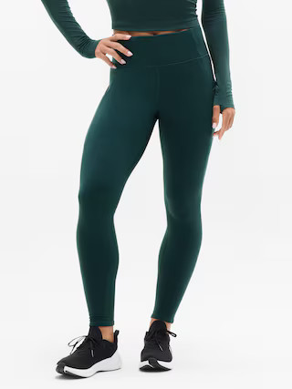 Altitude Fleece Lined Stash High Rise Legging | Athleta