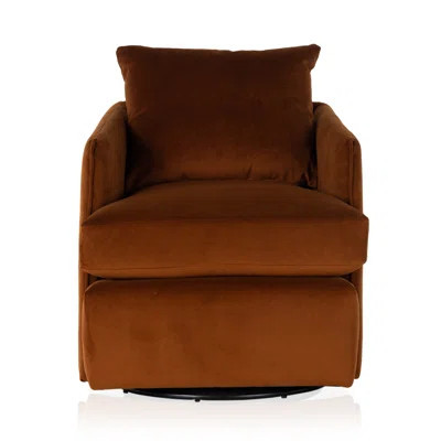 Whittaker Swivel Chair-Merino Cotton | Perigold