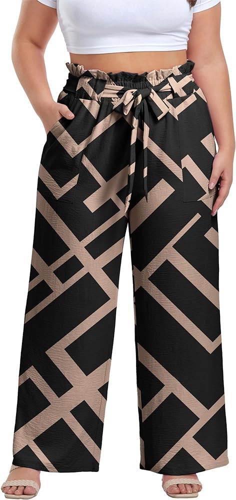 OLRIK Plus Size Pants for Women Maternity Dress Pants Mint Green-2X at Amazon Women’s Clothing ... | Amazon (US)