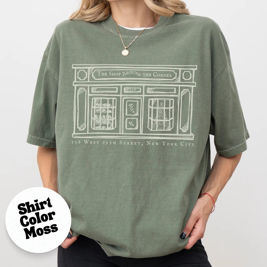 You've Got Mail Unisex Comfort Colors T-shirt the Shop Around the Corner 90's Movie Merch Oversiz... | Etsy (US)