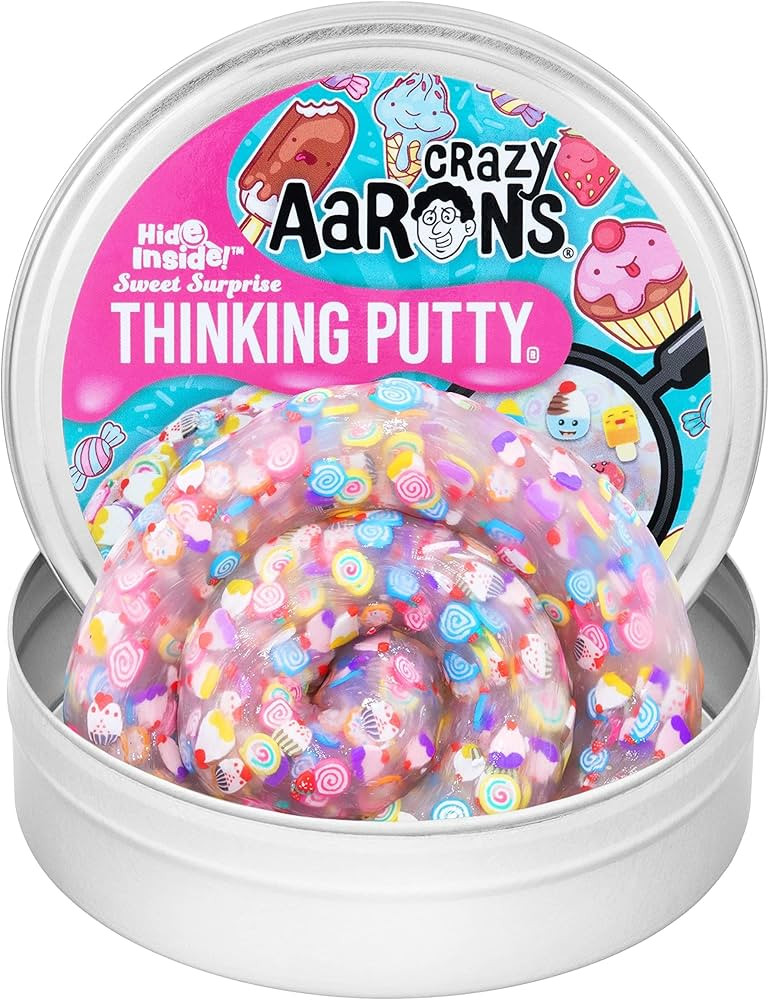 Crazy Aaron's Thinking Putty® - Sweet Surprise - Clear Sensory Putty for Kids and Grown ups in a... | Amazon (US)