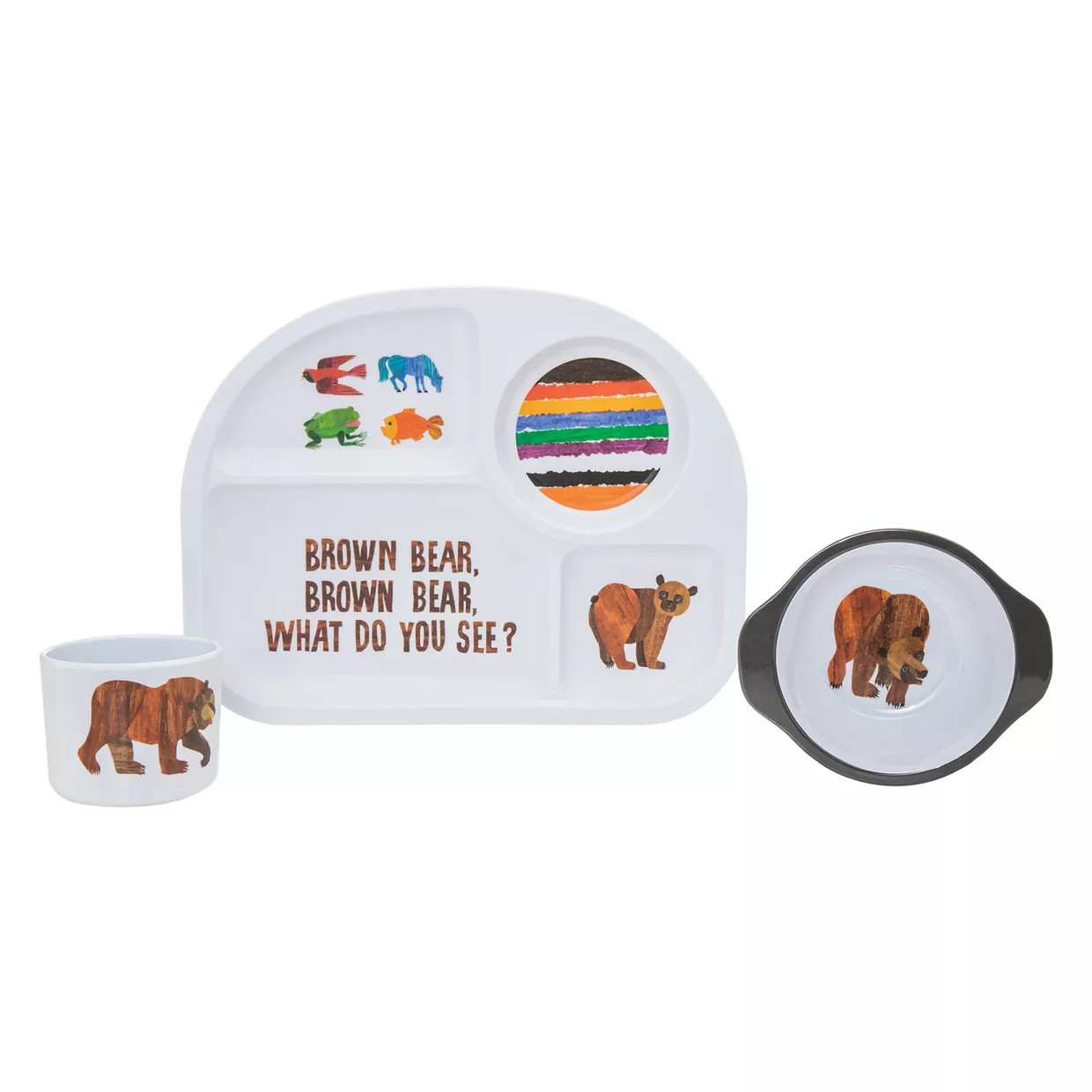 Godinger Silver World of Eric Carle "Brown Bear, Brown Bear, What Do You See?" 3-pc. Kids' Melami... | Kohl's